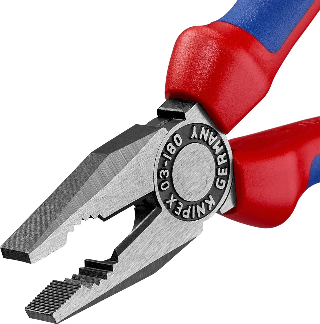 Плоскогубцы комбинированные KNIPEX 180мм 0.254кг (03-02-180) фото 