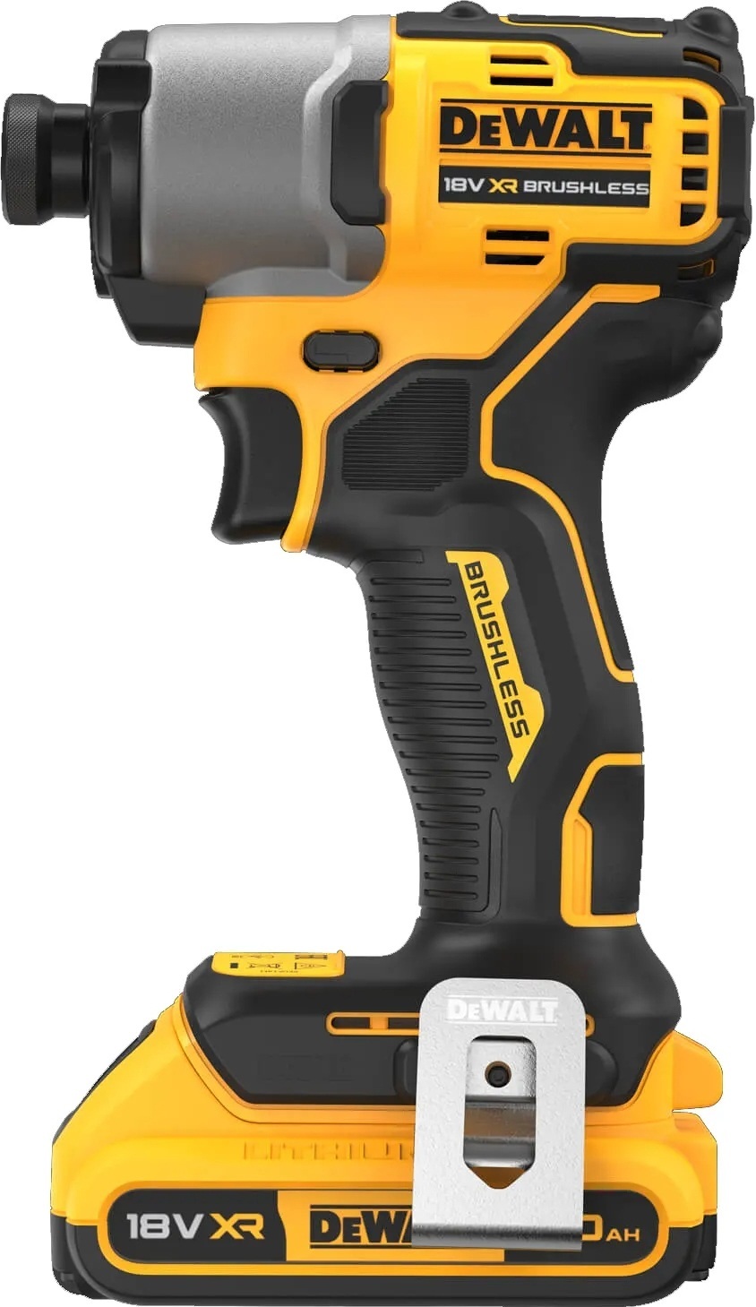 Шуруповерт ударный аккумуляторный DeWalt XR Li-Ion (без АКБ и ЗУ), (DCF840D2T) фото 