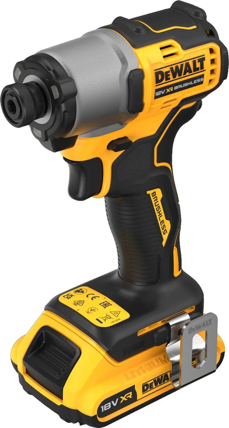 Шуруповерт ударный аккумуляторный DeWalt XR Li-Ion (без АКБ и ЗУ), (DCF840D2T) фото 