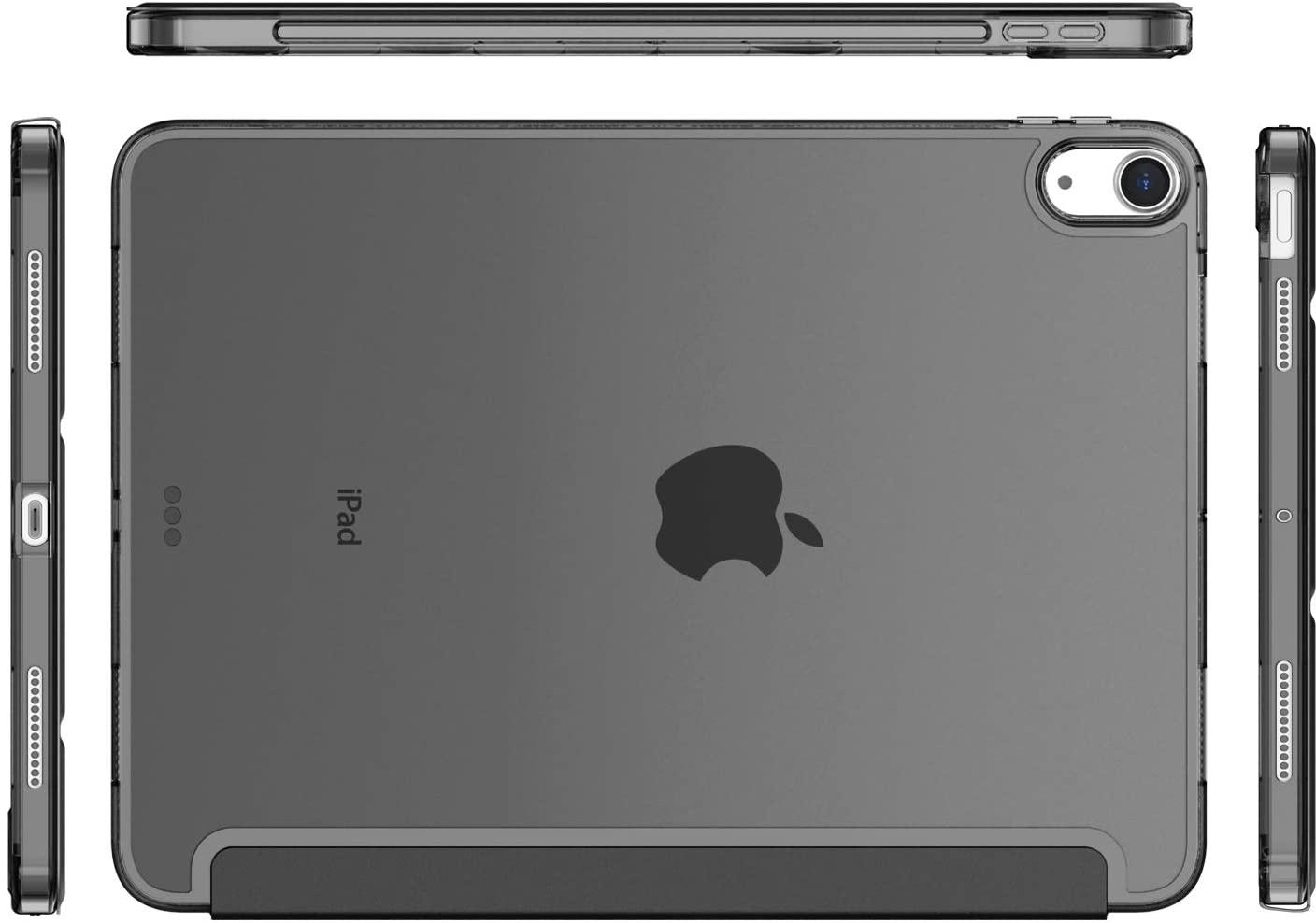 Чехол-книжка Tri Fold Hard BeCover для Apple iPad Air 11" M4 2026 Black (BC_715242) фото 2