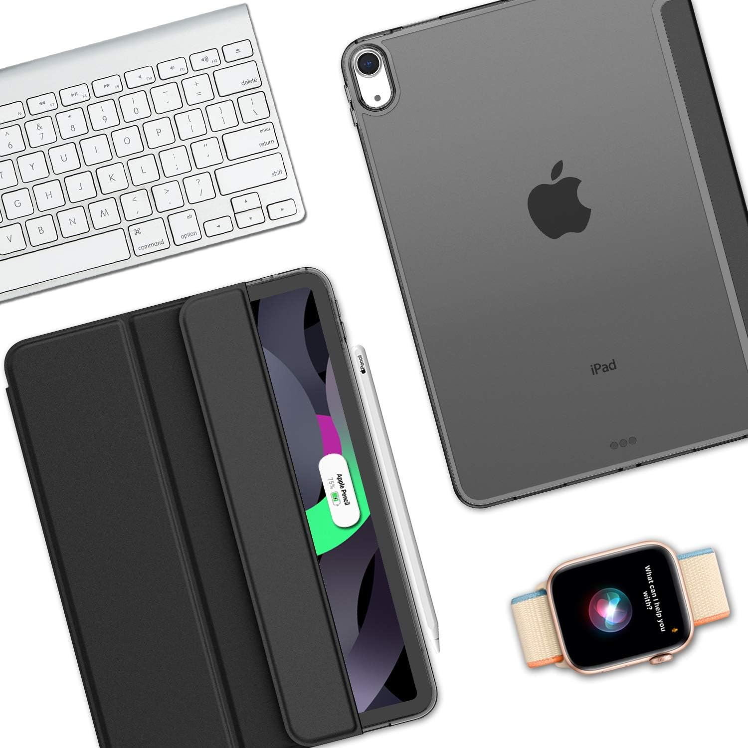 Чехол-книжка Tri Fold Hard BeCover для Apple iPad Air 11" M4 2026 Black (BC_715242) фото 3
