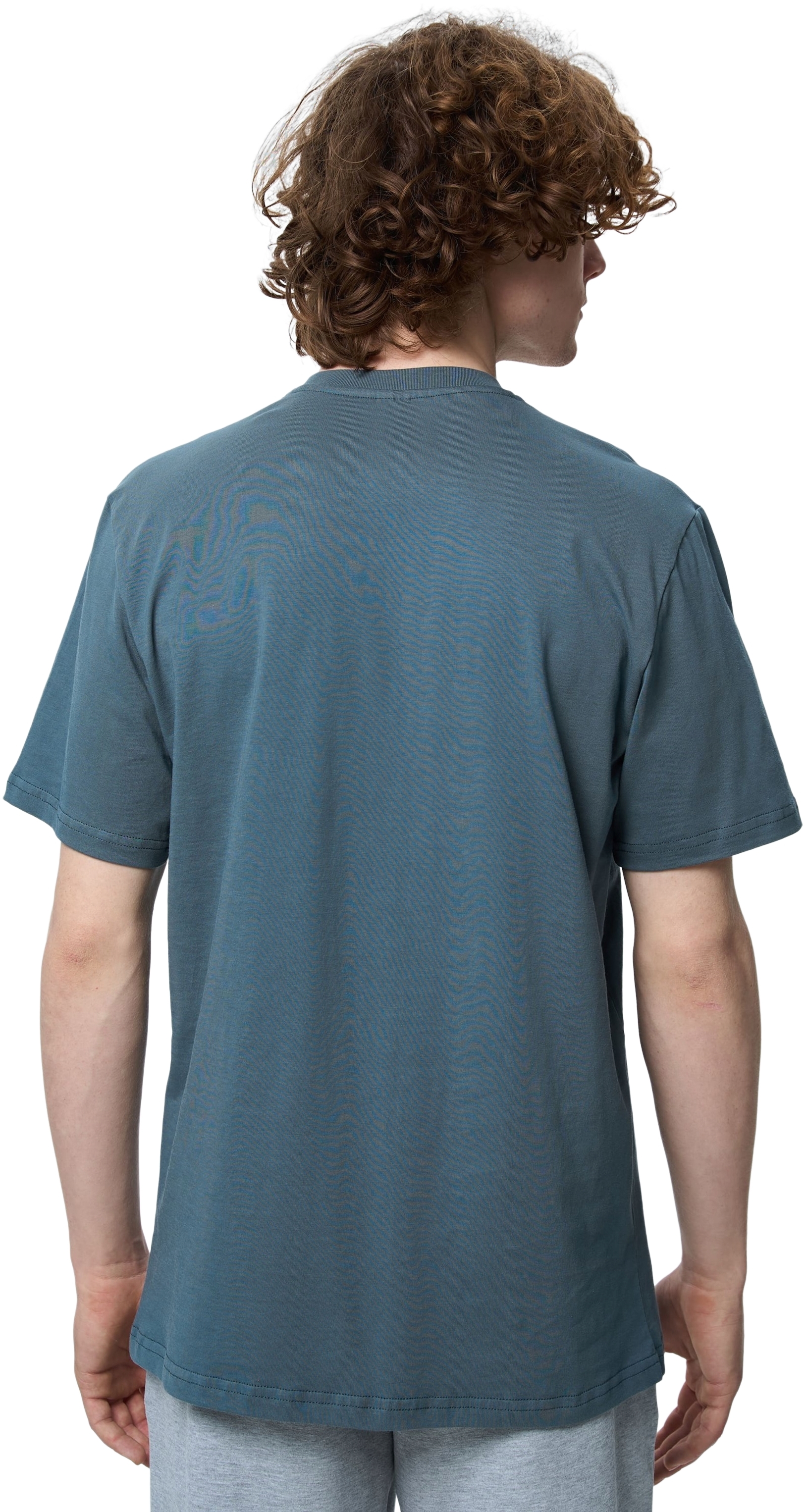 Футболка бавовняна чоловіча Roza 231101 L темно-бірюзовафото