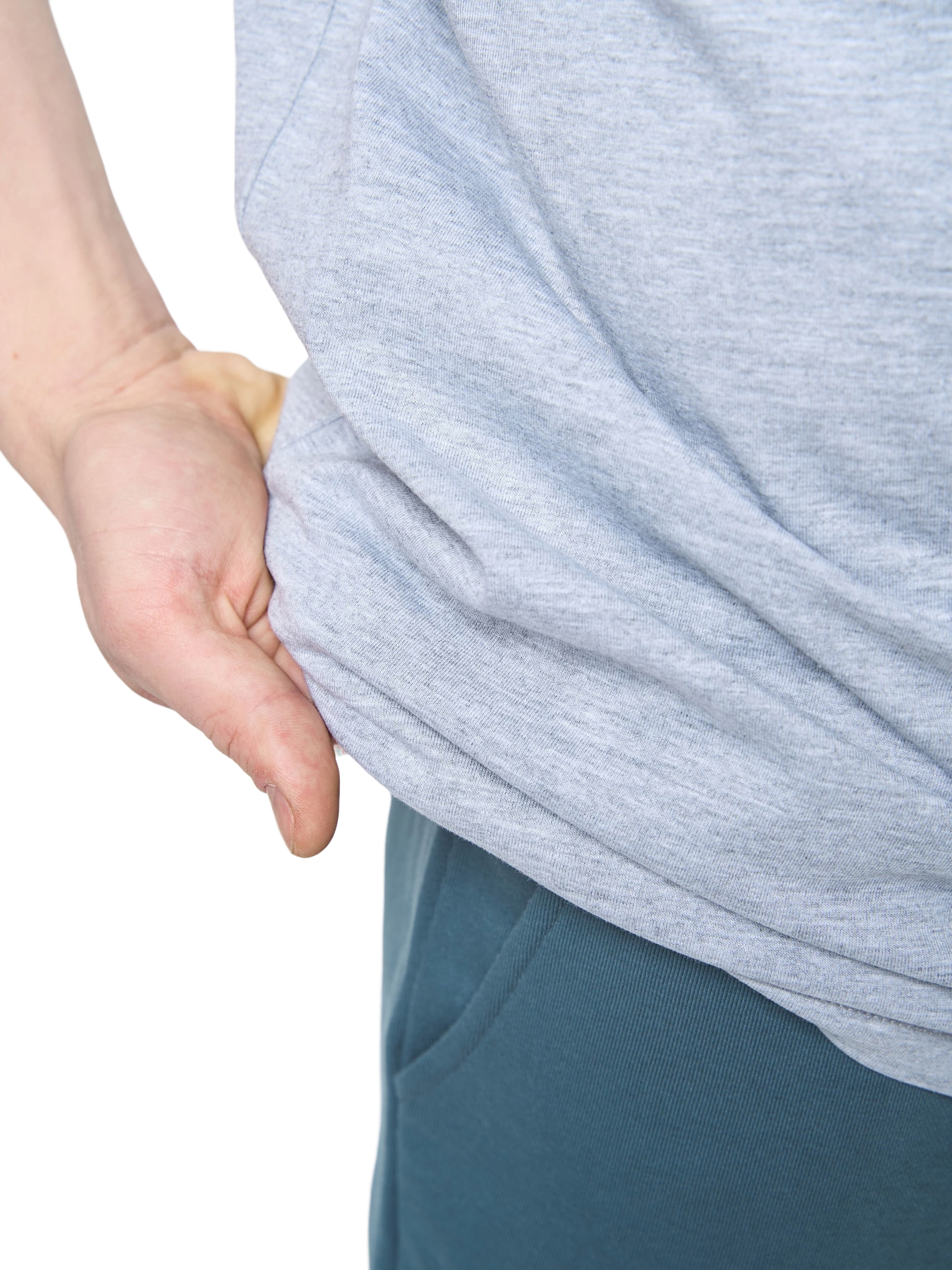 Футболка бавовняна чоловіча Roza 231101 S сірафото