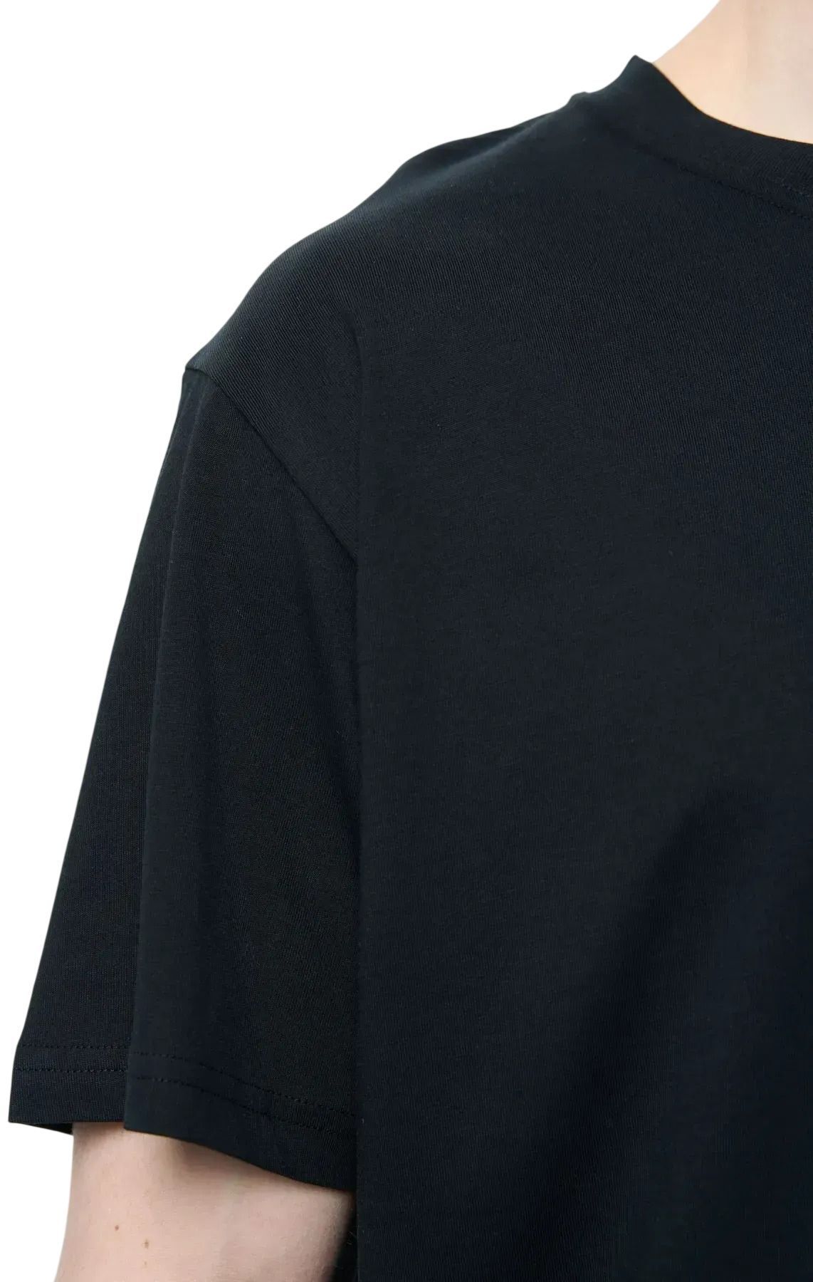 Футболка бавовняна чоловіча Roza 220501 3XL чорнафото