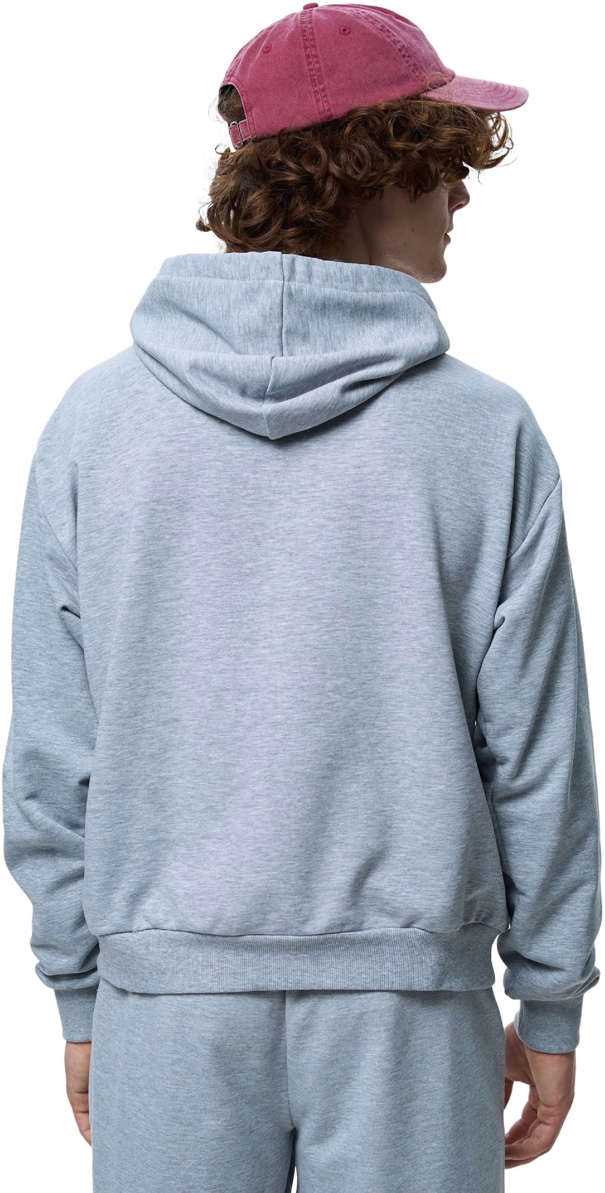 Худі на молнії чоловіче Roza 211140 2XL сірефото