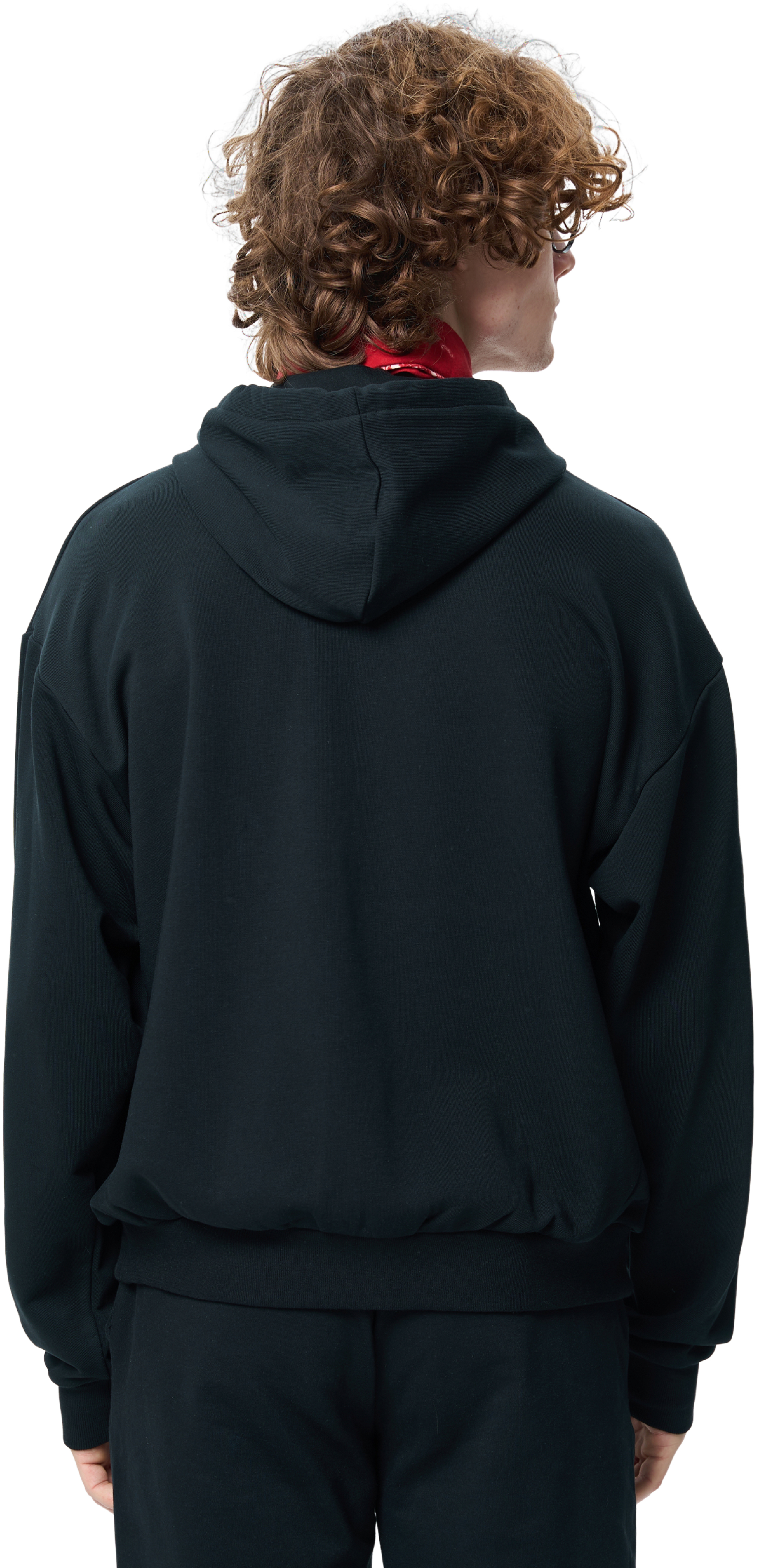 Худі на молнії чоловіче Roza 211140 M чорнефото