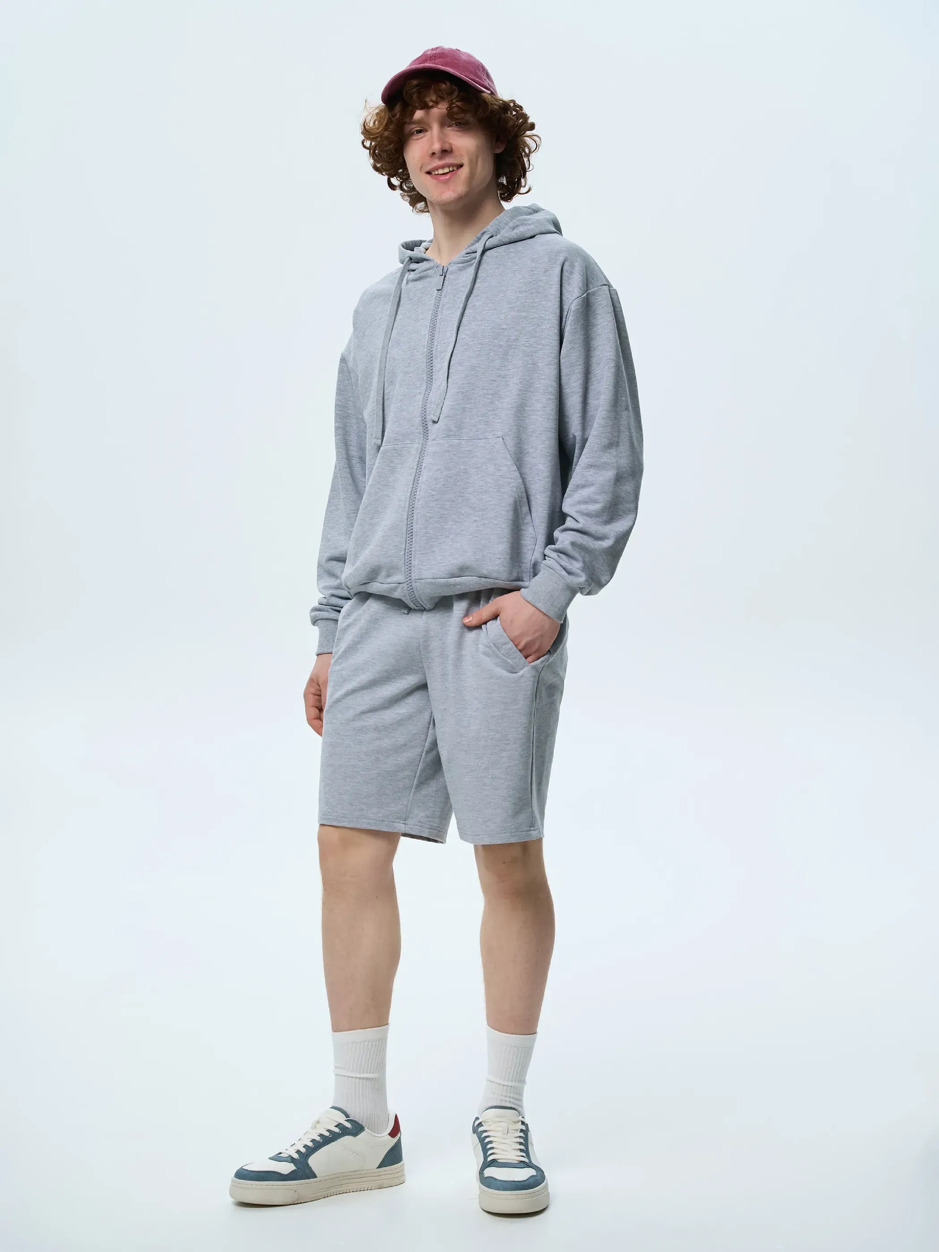 Спортивні шорти чоловічі Roza 200242 3XL сіріфото