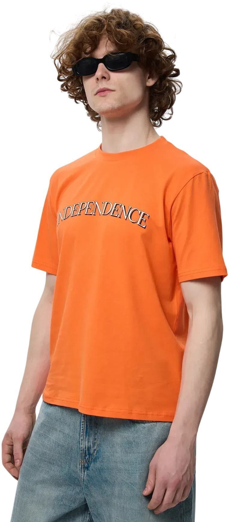 Футболка чоловіча Roza 220913 S помаранчевафото