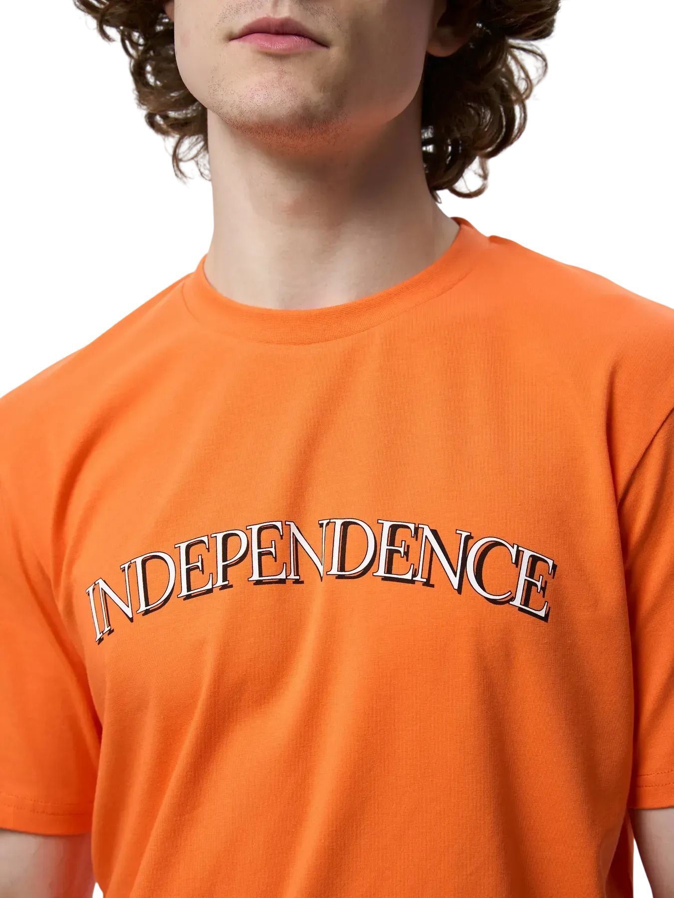 Футболка чоловіча Roza 220913 S помаранчевафото