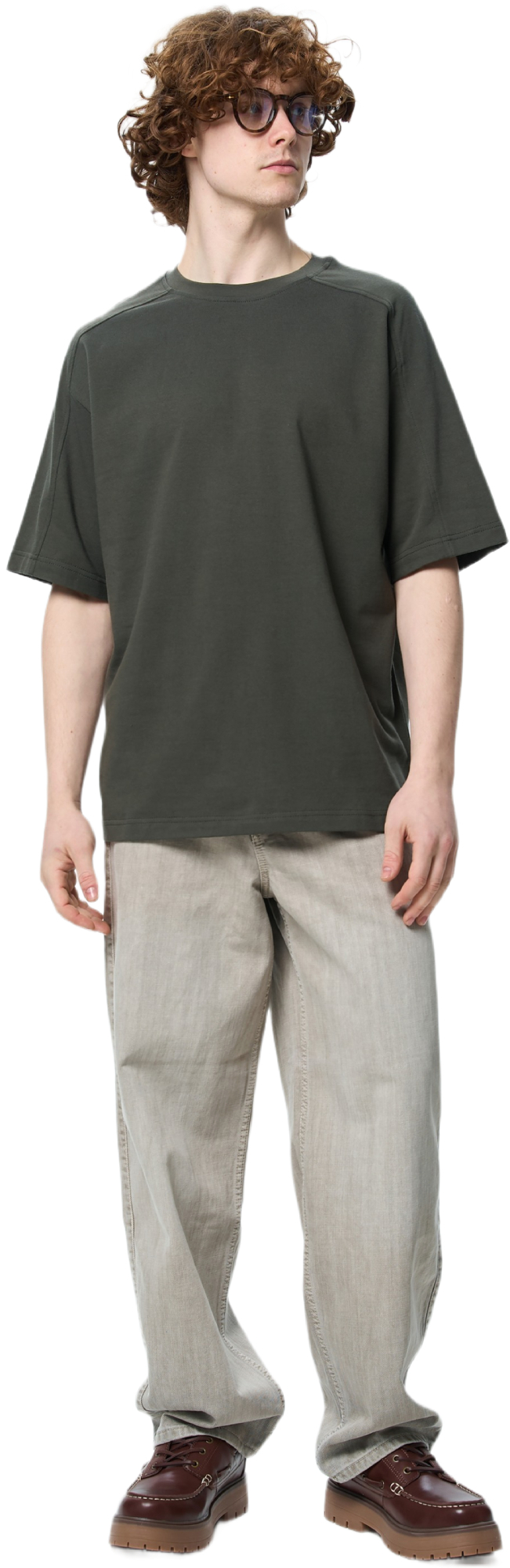 Футболка мужская Roza 241229 L болотная фото 