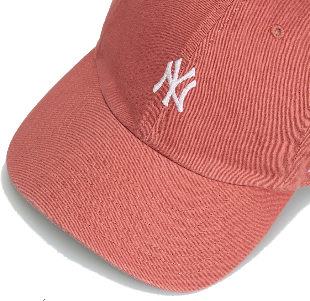 Кепка 47 Brand Ny Yankees Base Runner B-BSRNR17GWS-IRA One Size коралова фото4