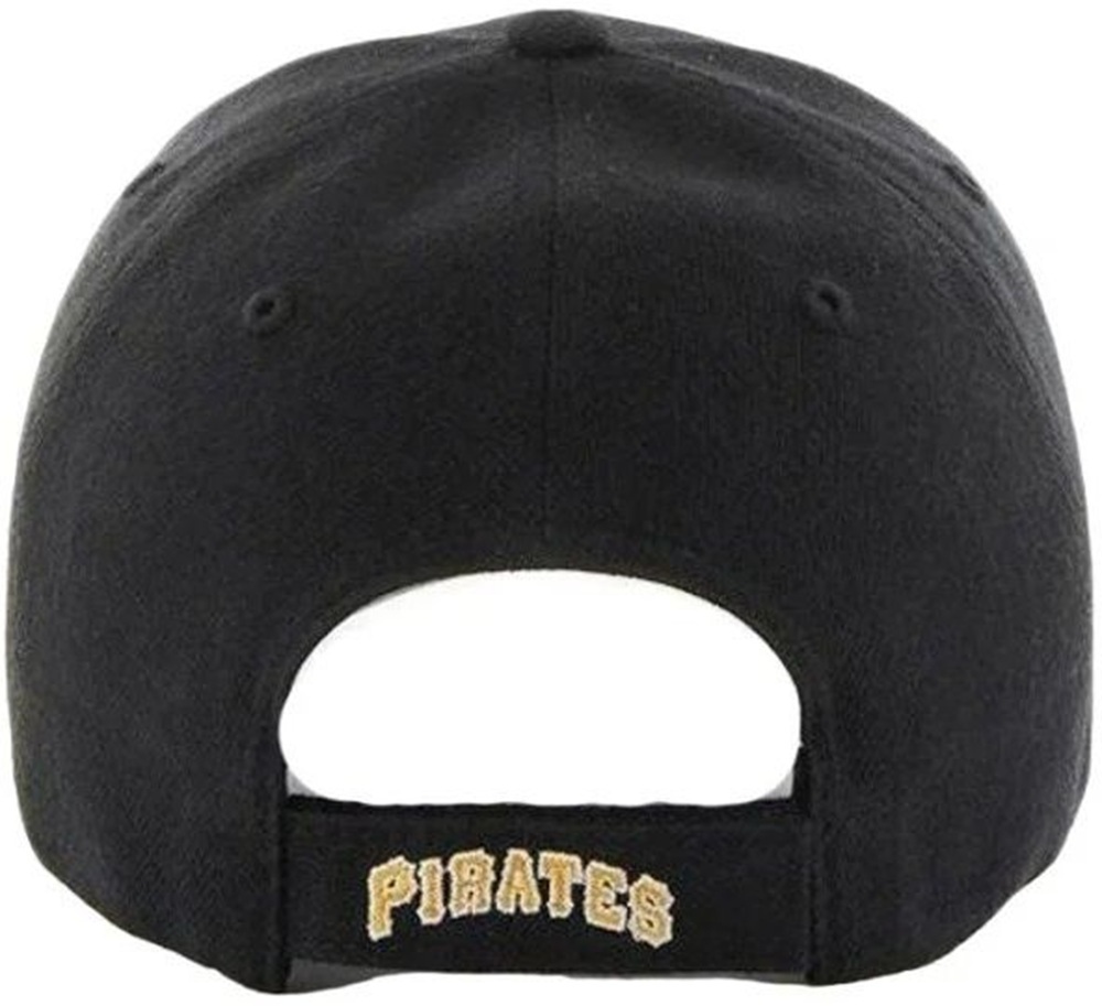 Кепка 47 Brand Pittsburgh Pirates Wool B-MVP20WBV-BKJ чорна фото2