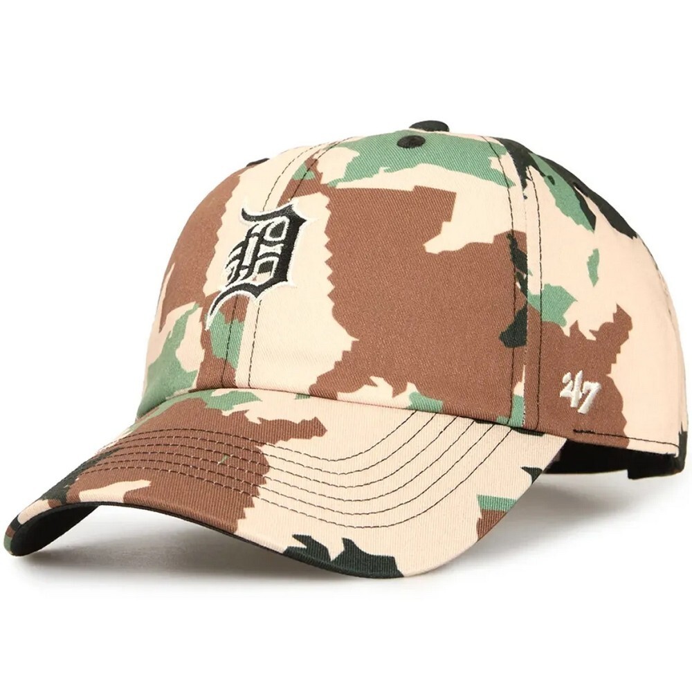 Кепка 47 Brand Detroit Tigers Digital Star DGTCU09PTS-BW бежевая/коричневая фото2