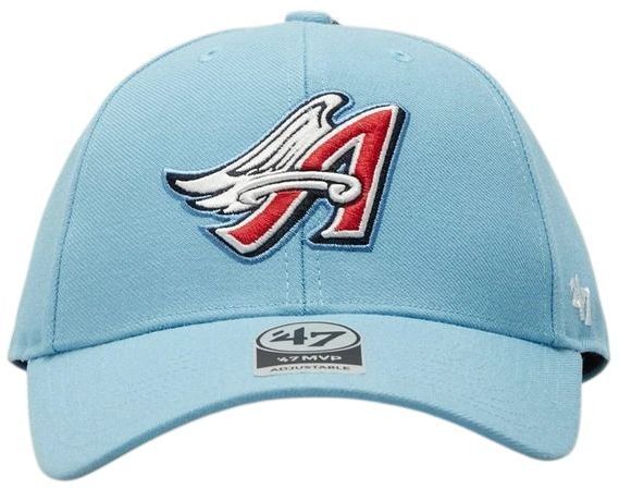 Кепка 47 Brand La Angels Cooperstown MVP04WBV-CO61 блакитна фото3