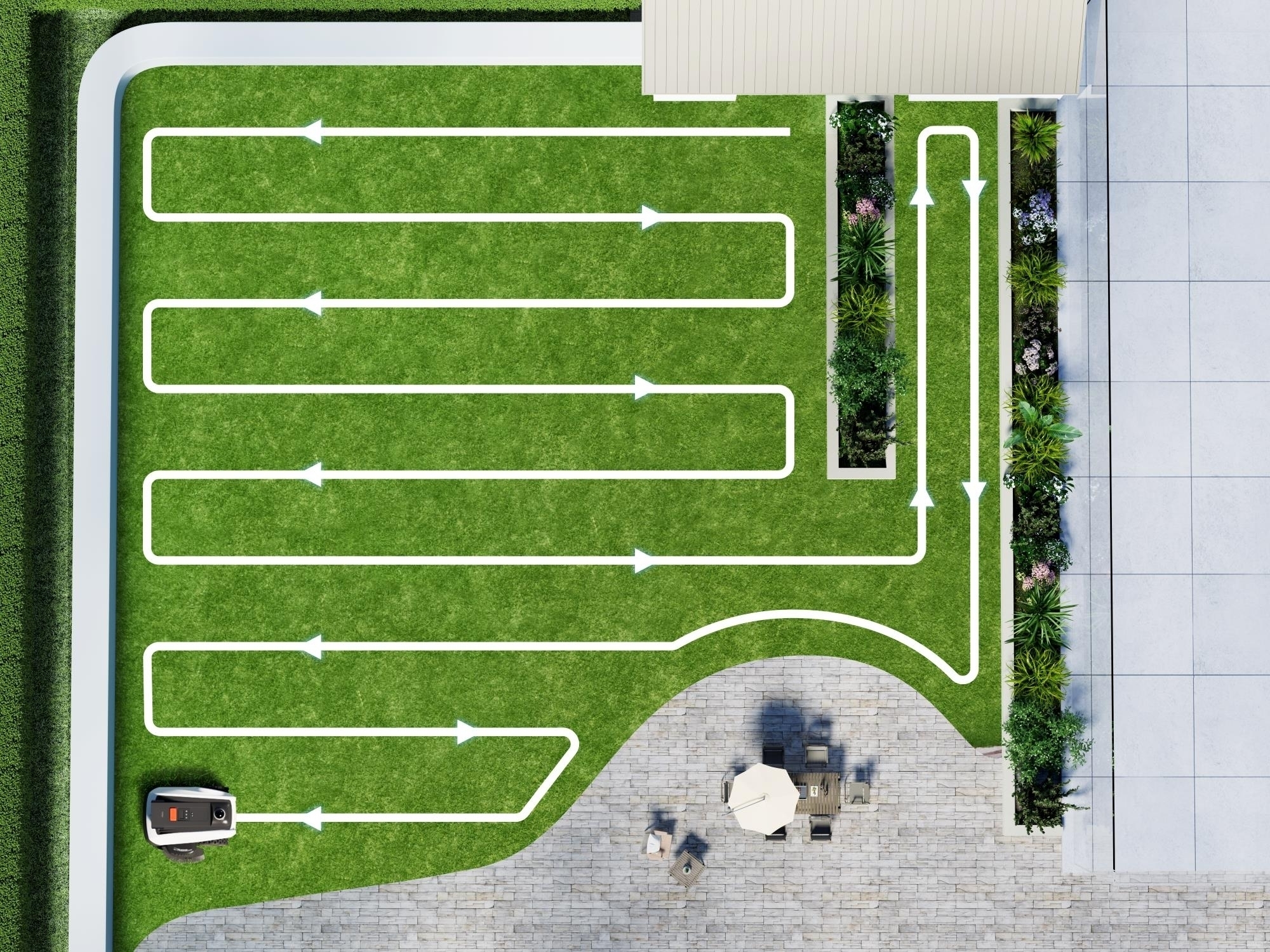 Робот-газонокосилка ECOVACS GOAT O1200 LIDAR PRO (MR2508) фото 