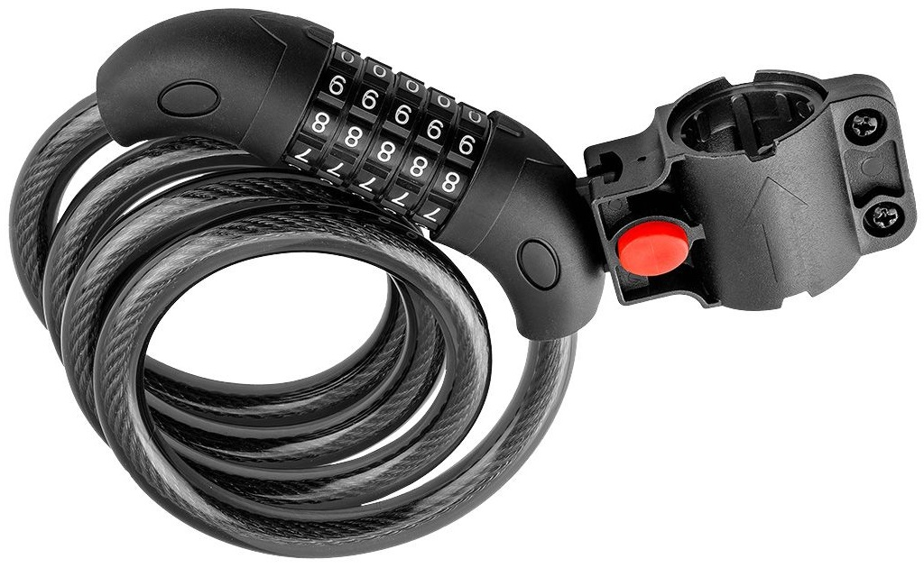 Замок протиугінний кодований Neo Tools, 120ммх12мм, чорнийфото