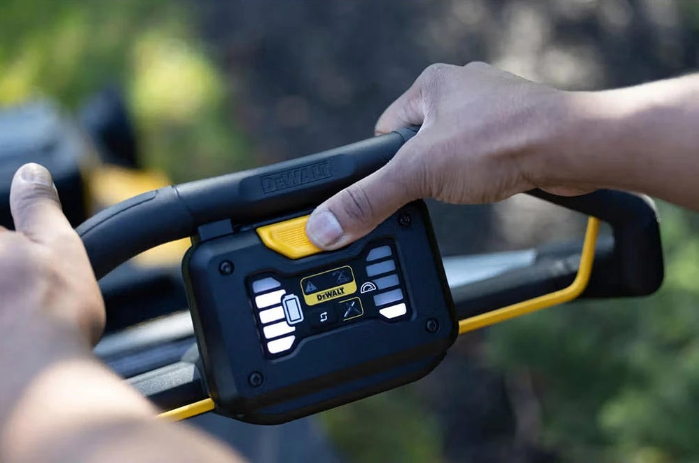 Газонокосилка аккумуляторная DeWalt 2х18В 53см 67л 25-102мм 28кг без АКБ и ЗУ фото 3