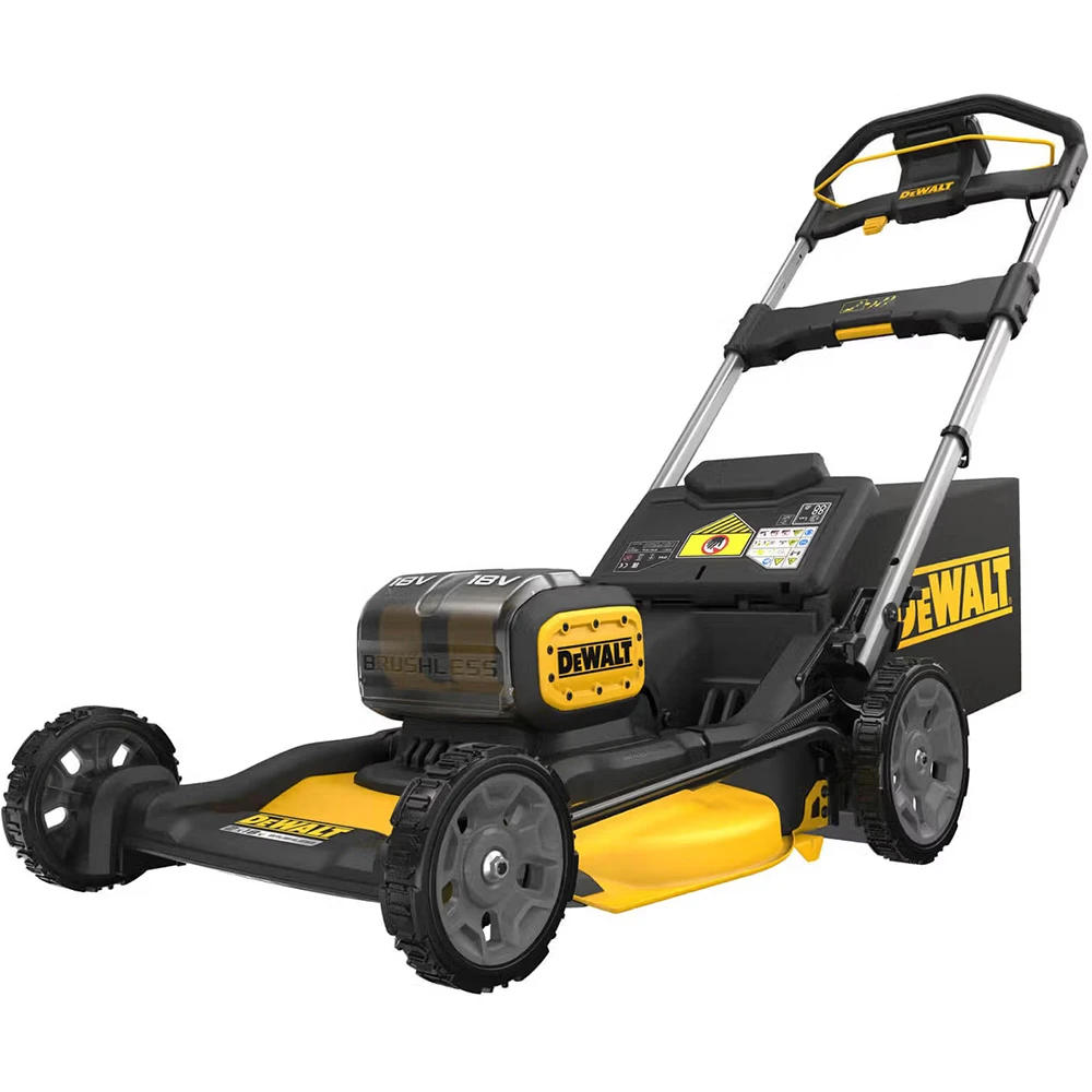 Газонокосилка аккумуляторная DeWalt 2х18В 53см 67л 25-102мм 28кг без АКБ и ЗУ фото 10