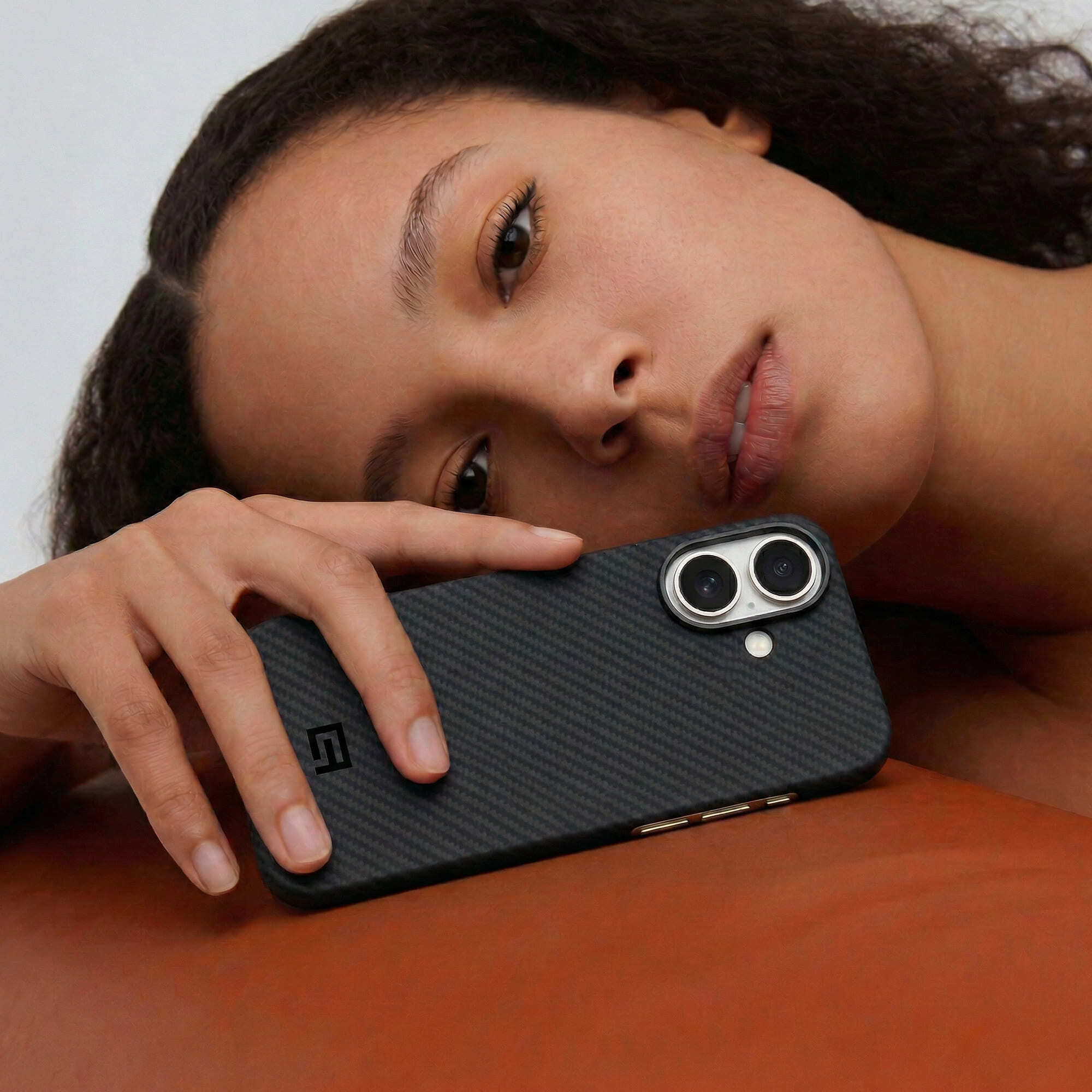 Чехол ArmorStandart BlackIcon Aramid Twill MagCase для Apple iPhone 17 Black (ARM90148) фото 