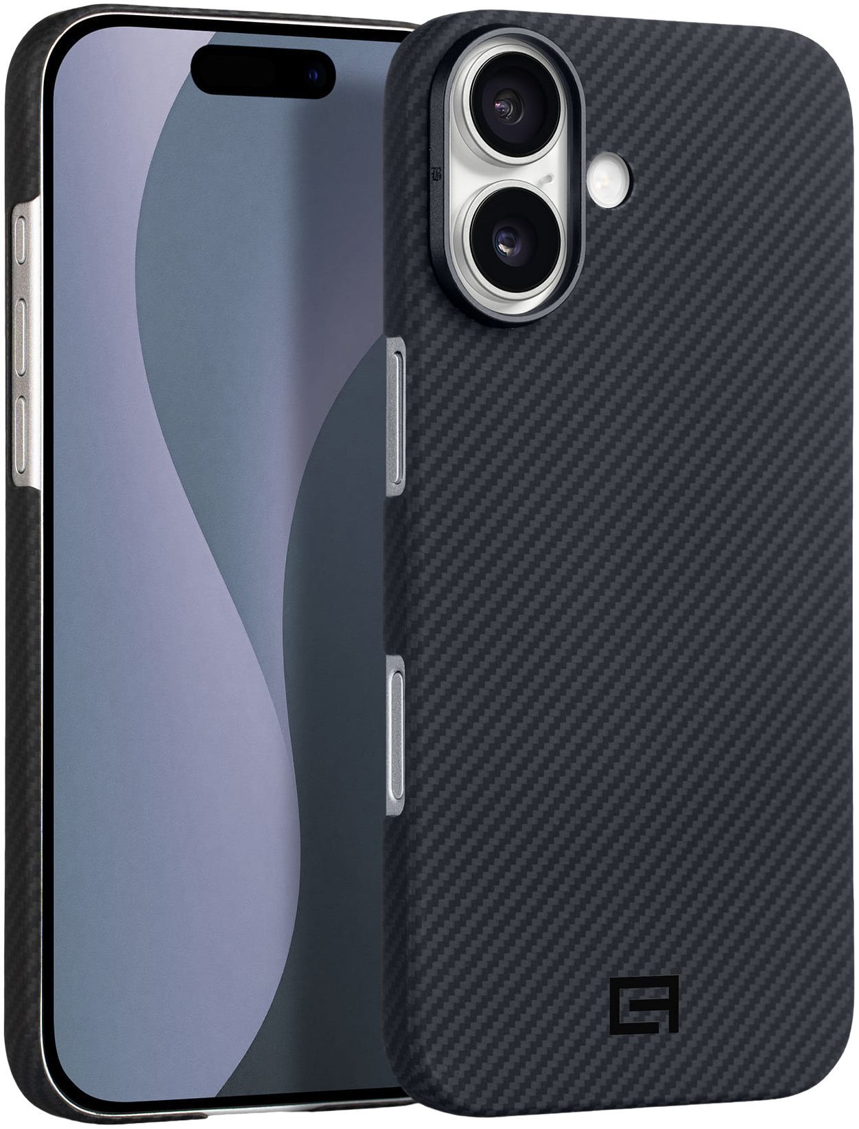 Чехол ArmorStandart BlackIcon Aramid Twill MagCase для Apple iPhone 17 Black (ARM90148) фото 