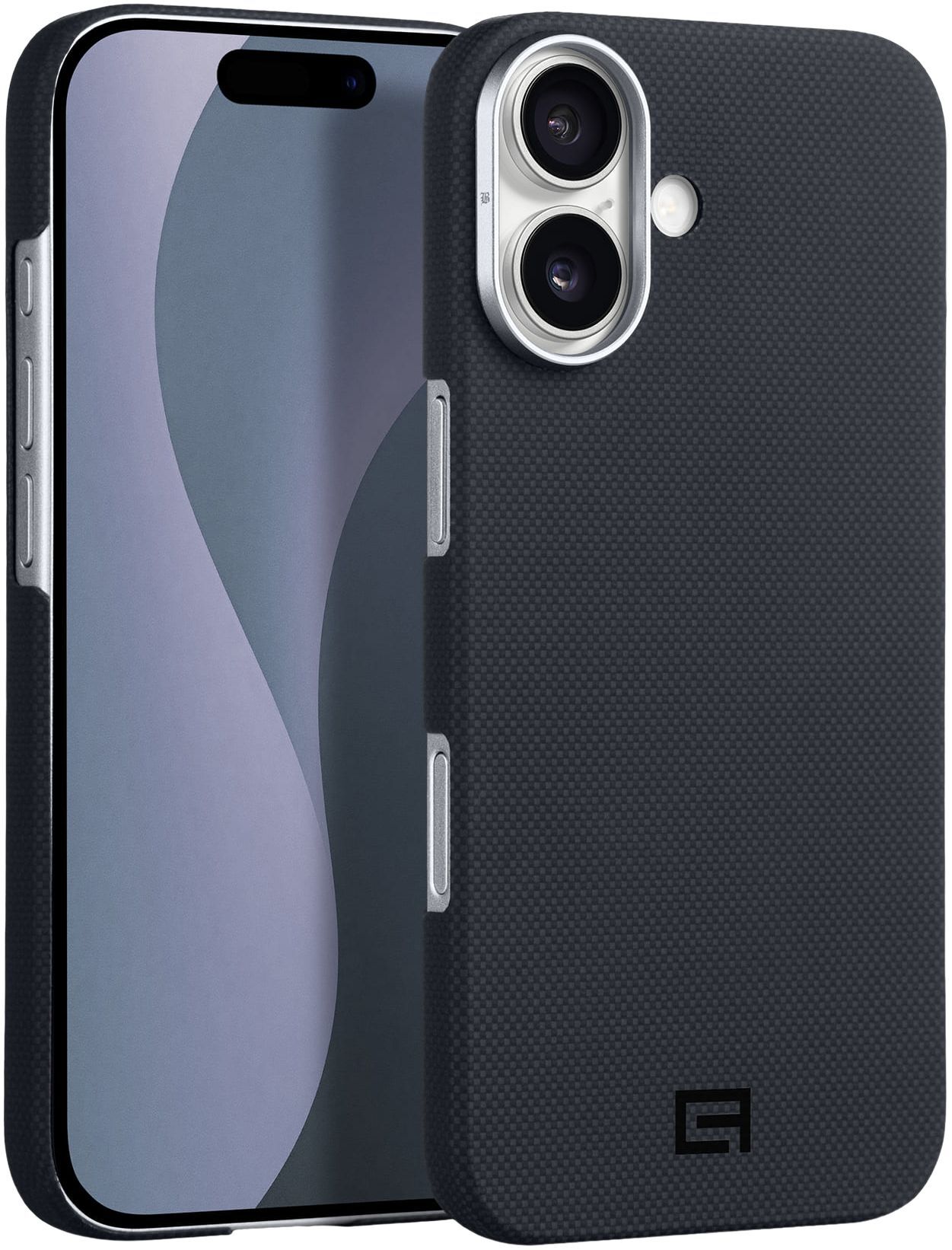 Чехол ArmorStandart BlackIcon Aramid Plain MagCase для Apple iPhone 17 Black (ARM90159) фото 