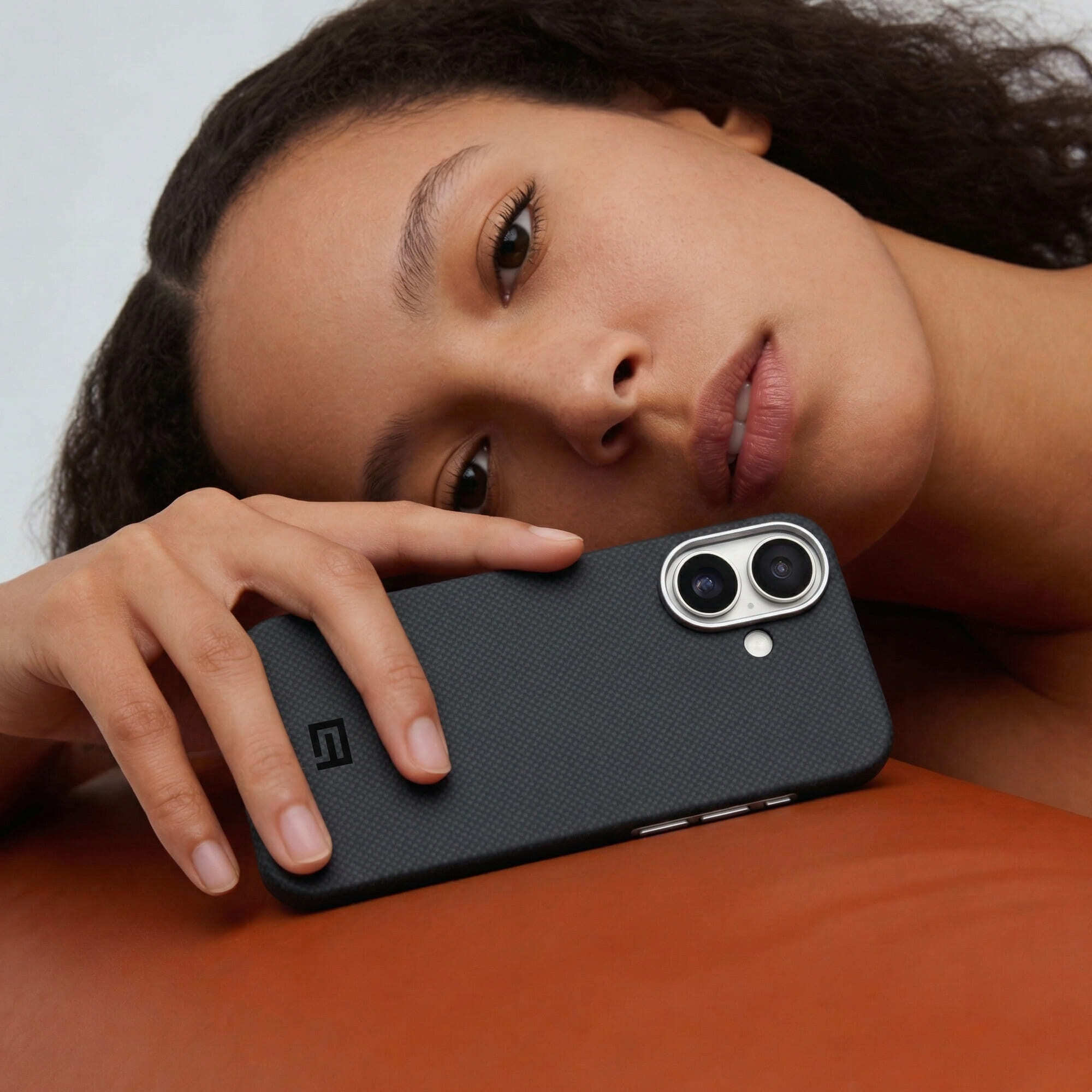 Чехол ArmorStandart BlackIcon Aramid Plain MagCase для Apple iPhone 17 Black (ARM90159) фото 