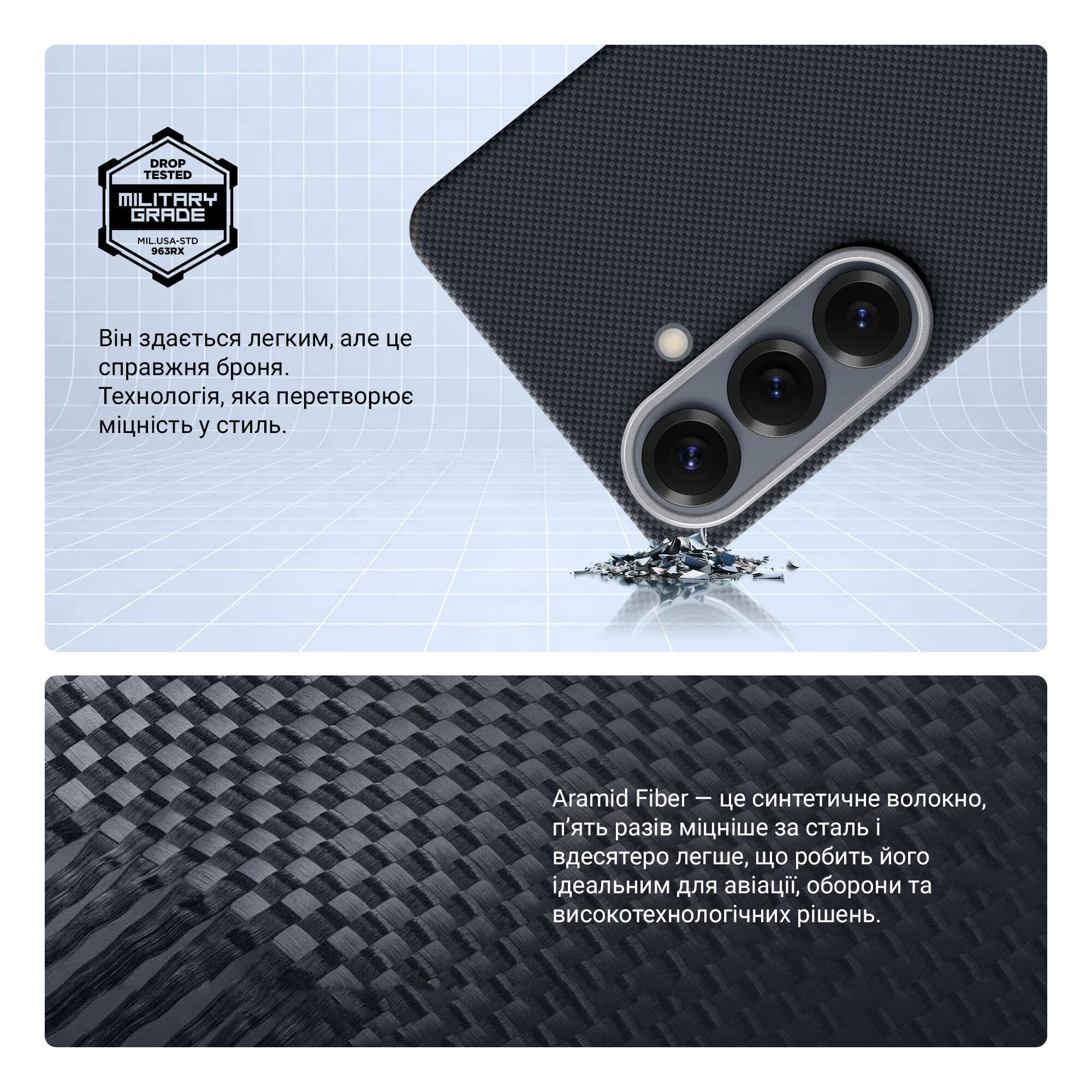 Чехол ArmorStandart BlackIcon Aramid Plain MagCase для Samsung S25 Black (ARM90162) фото 5
