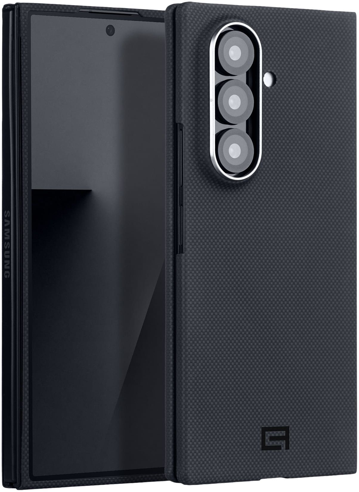 Чехол ArmorStandart BlackIcon Aramid Plain MagCase для Samsung Fold 7 Black (ARM90167) фото 2