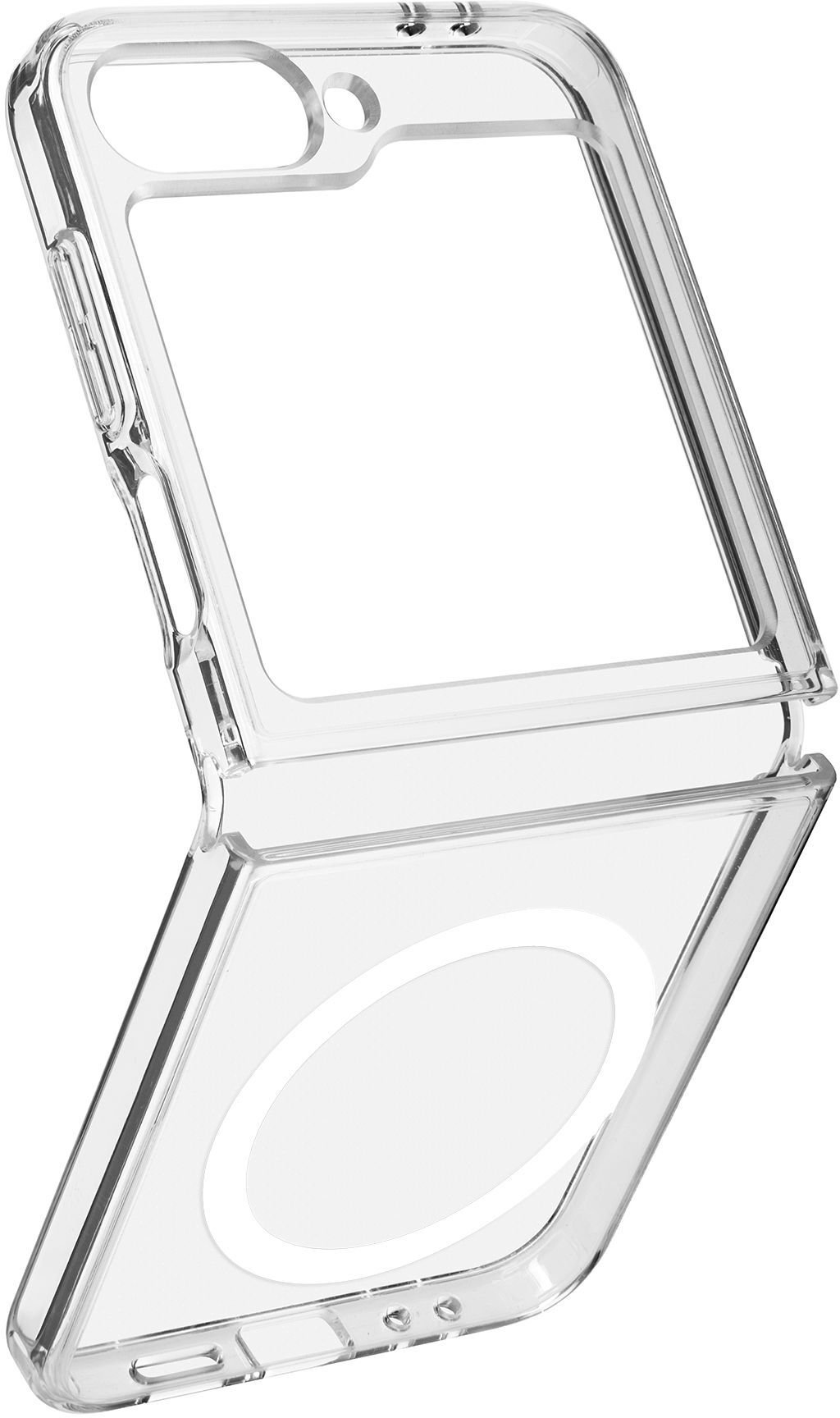 Чехол ArmorStandart Clear MagCase для Samsung Flip7 FE/Flip6 5G Transparent (ARM88136) фото 2