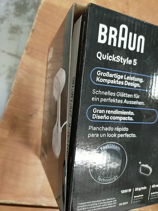 Отпариватель Braun GS5011PU фото 