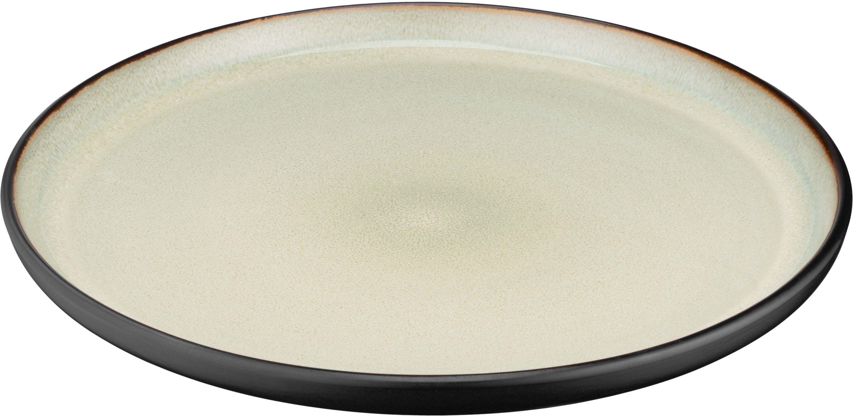 Набір обідніх тарілок ARDESTO Bolzano, 26.6см, чорно-зелений, 6шт (AR2927BM-BOX)фото