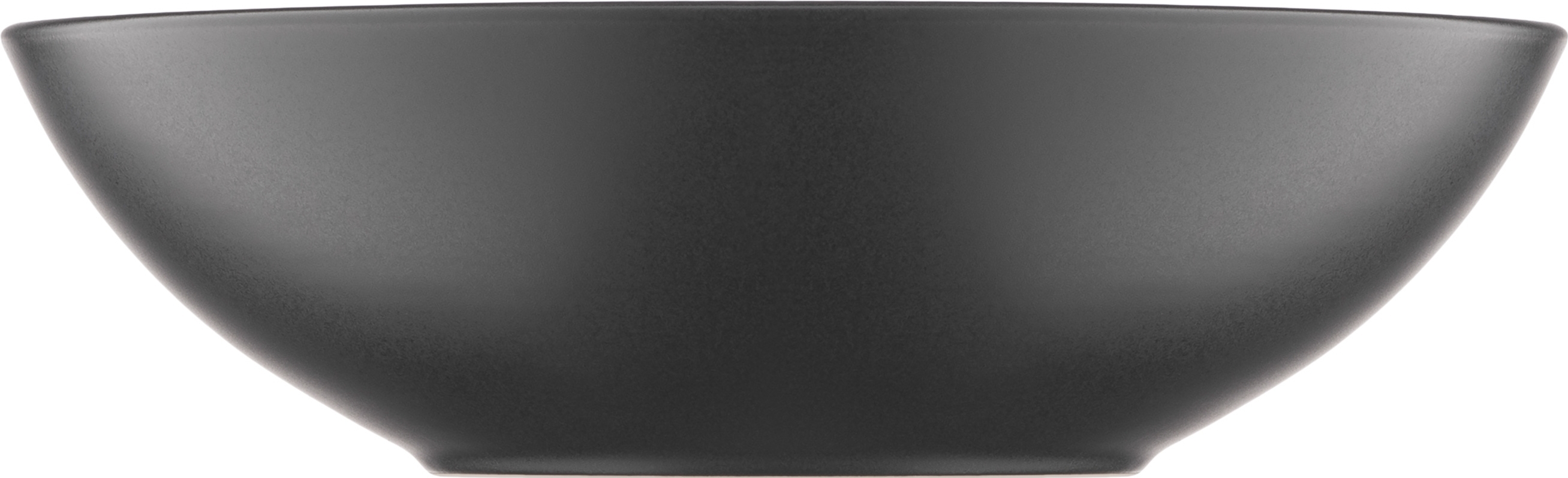 Набір супових тарілок ARDESTO Bolzano, 630мл, 18см, чорно-зелений, 6шт (AR2918BM-BOX)фото