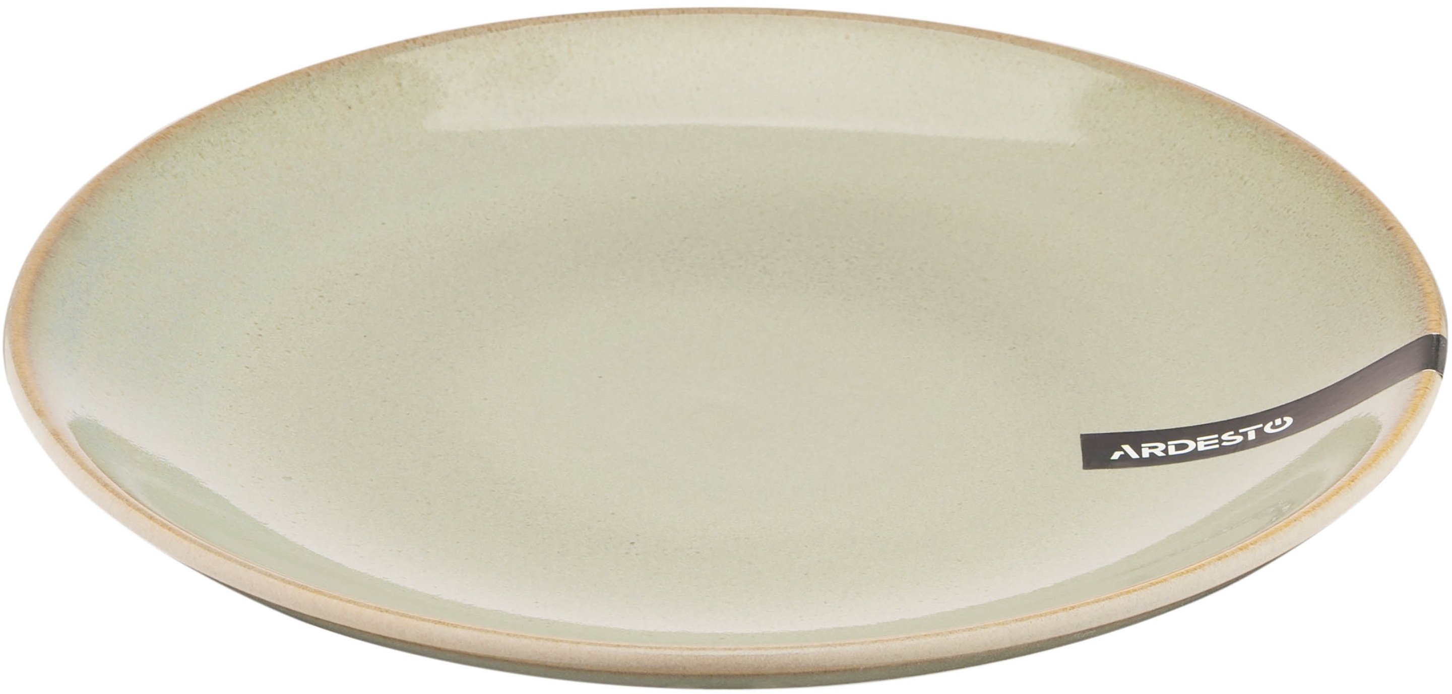 Набор тарелок десертных ARDESTO Lecco, 19,5 см, серый, керамика, 6шт (AR2919LRG-BOX) фото 