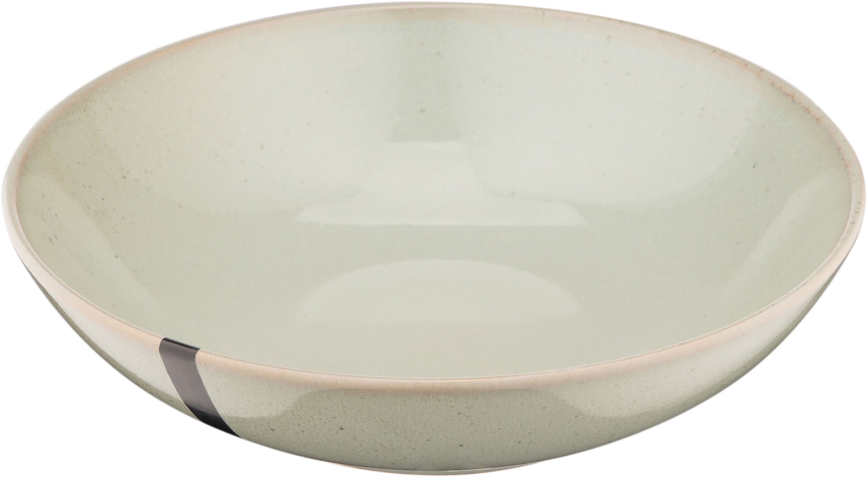 Набір супових тарілок ARDESTO Lecco, 20 см, сірий, кераміка, 6шт (AR2920LRG-BOX)фото