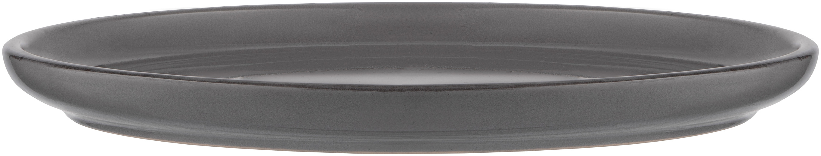 Набір обідніх тарілок ARDESTO Lazio, 27см, сірий темний, 6шт (AR1626DG-BOX)фото