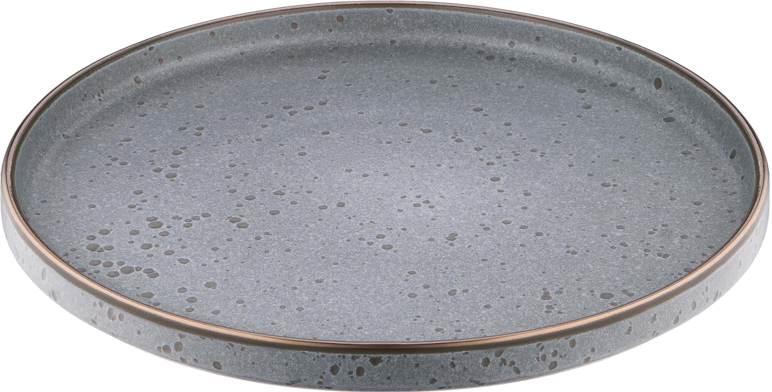 Набір обідніх тарілок ARDESTO Fasano, 26см, сірий, 6шт (AR0226FG-BOX)фото