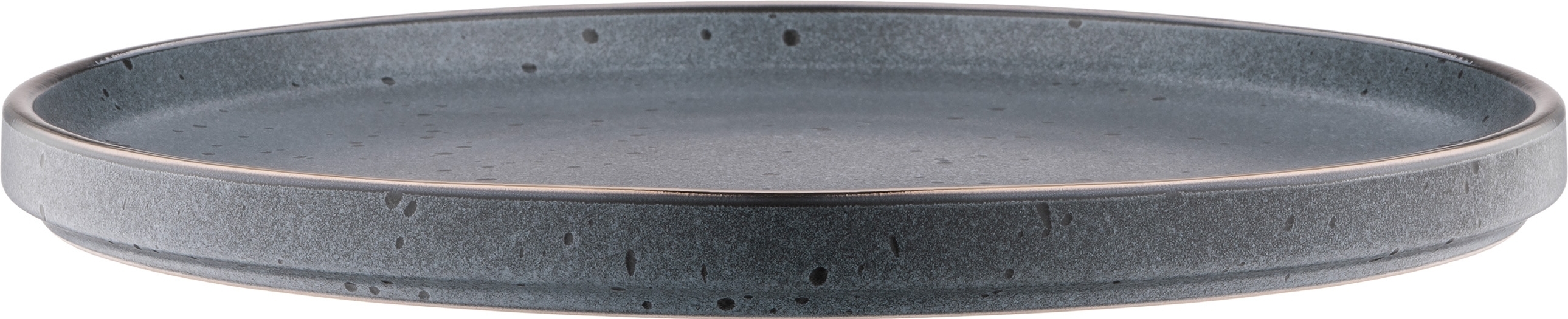 Набір обідніх тарілок ARDESTO Fasano, 26см, сірий темний, 6шт (AR0326FDG-BOX)фото