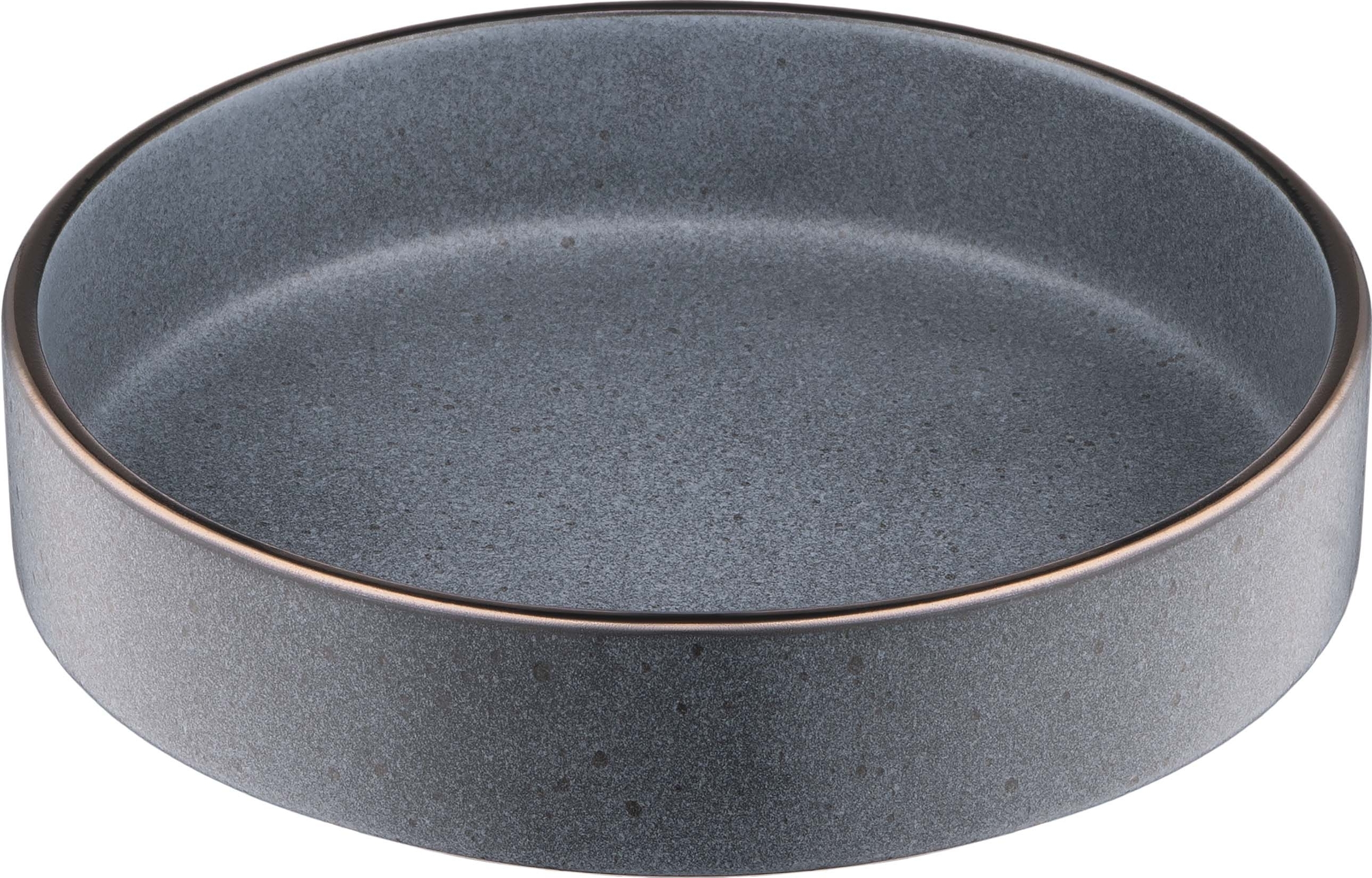 Набор тарелок суповых ARDESTO Fasano, 850мл, 20см, серый темный, 6шт (AR0320FDG-BOX) фото 