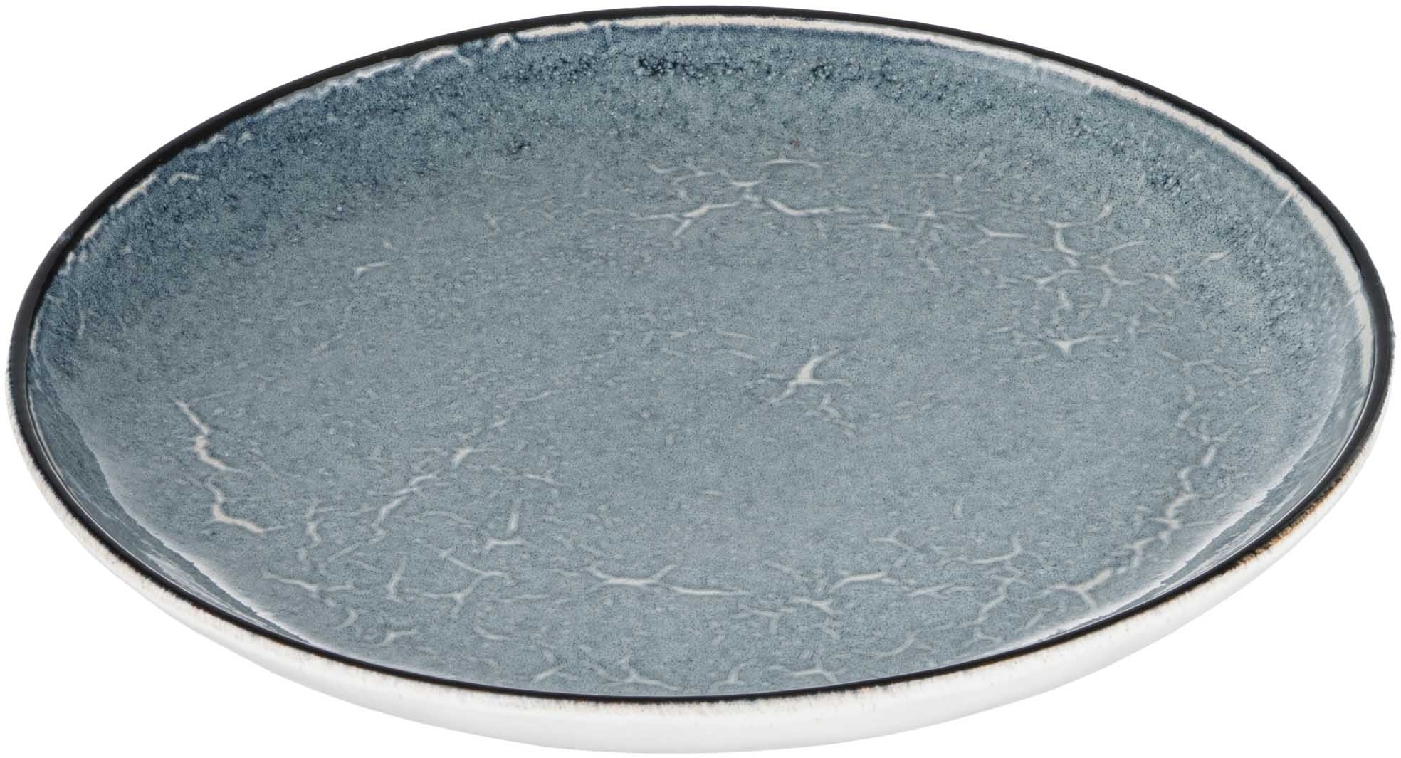 Набір обідніх тарілок ARDESTO Daiano, 28см, сірий, 6шт (AR1728DG-BOX)фото