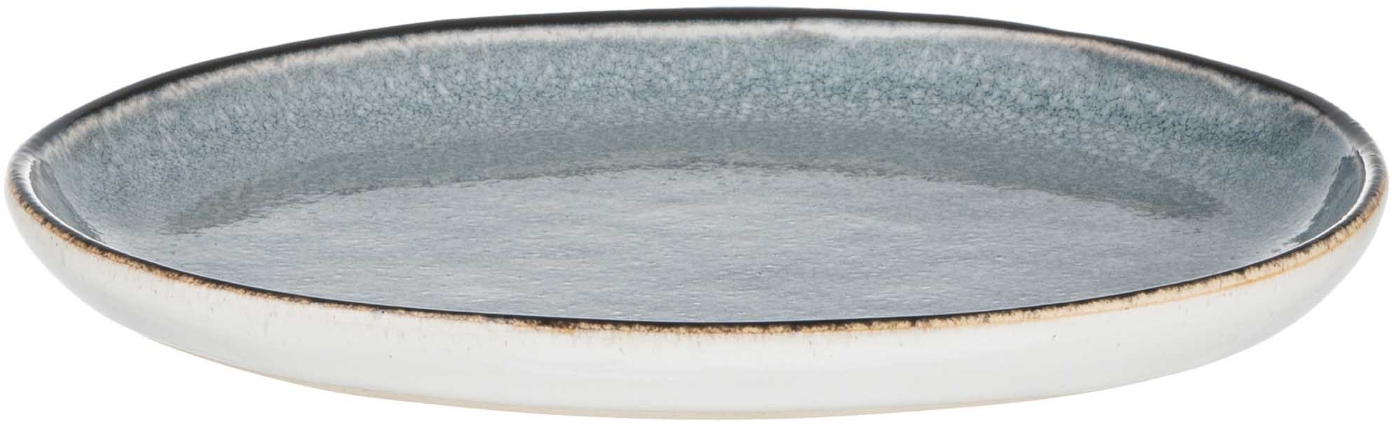 Набір десертних тарілок ARDESTO Daiano, 19см, сірий, 6шт (AR1719DG-BOX)фото