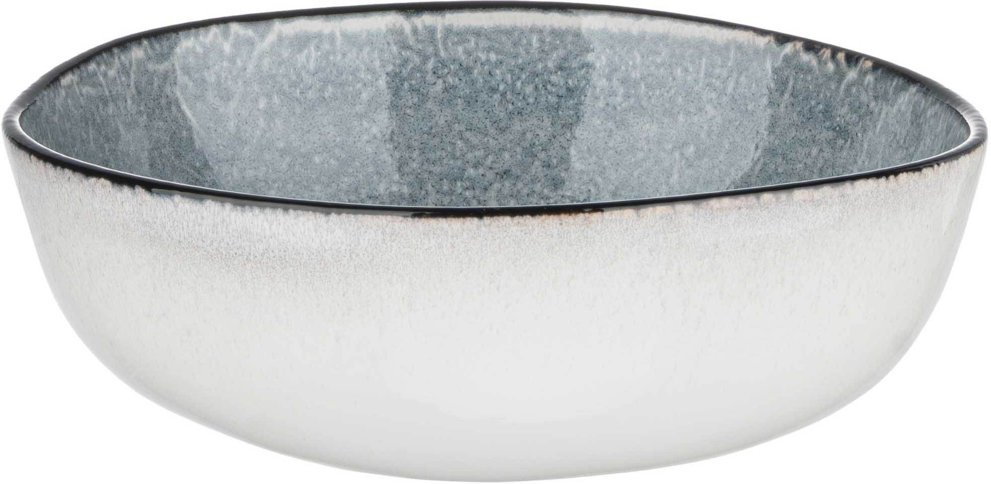 Набір глибоких тарілок ARDESTO Daiano, 1500мл, 21см, сірий, 6шт (AR1721DG-BOX)фото