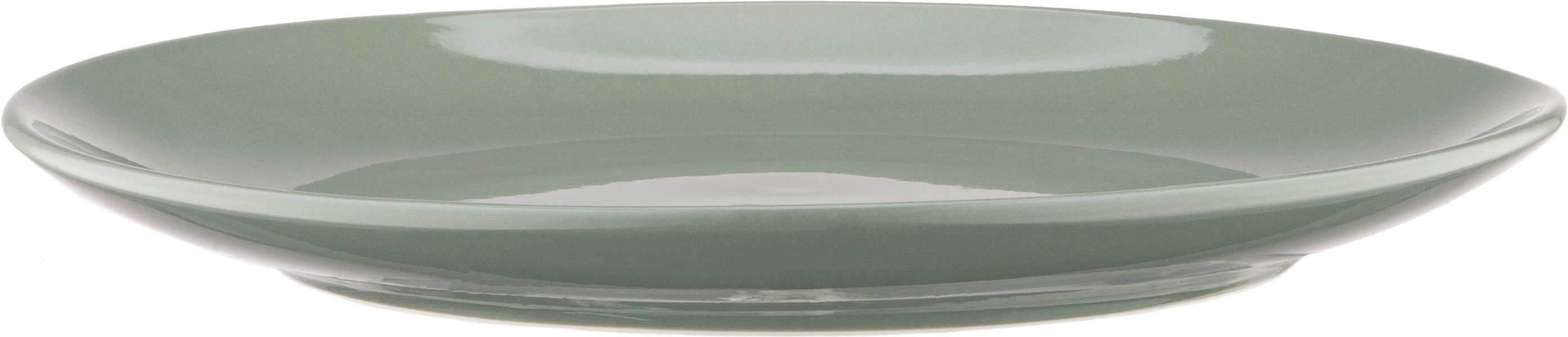 Набір обідніх тарілок ARDESTO Capri, 26.8см, зелений, 6шт (AR0527CG-BOX)фото
