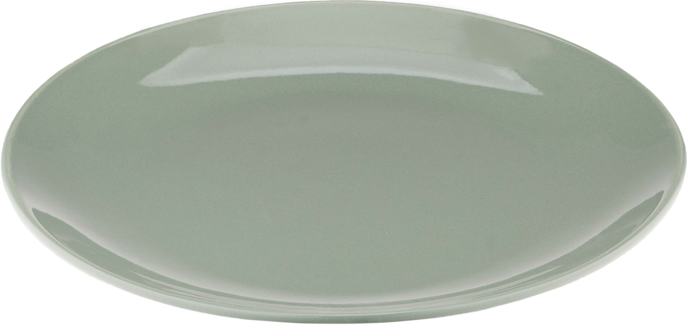 Набір десертних тарілок ARDESTO Capri, 19.2см, зелений, 6шт (AR0519CG-BOX)фото