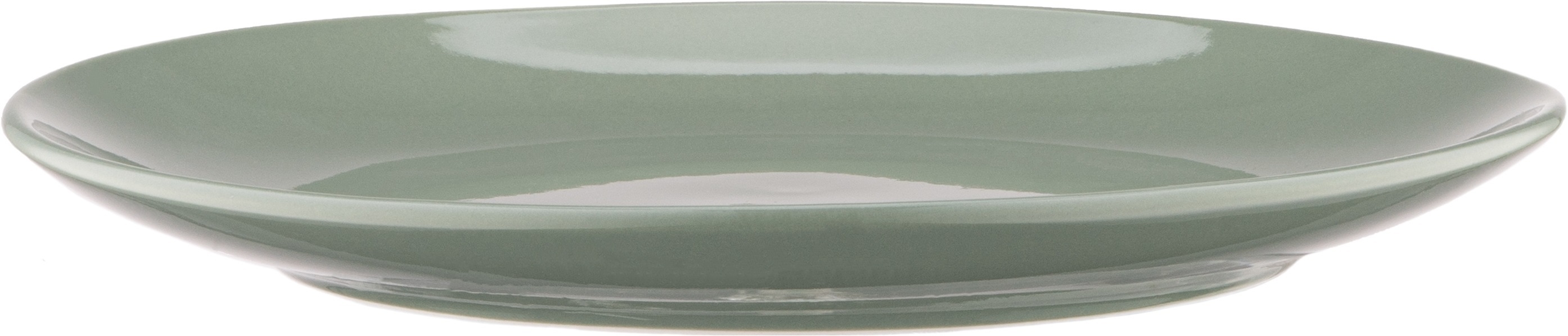 Набір десертних тарілок ARDESTO Capri, 19.2см, зелений, 6шт (AR0519CG-BOX)фото