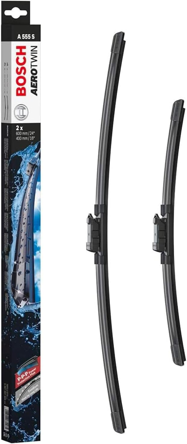 Комплект щеток стеклоочистителя Bosch Aerotwin бескаркасный 600/400мм (3 397 007 555) фото 