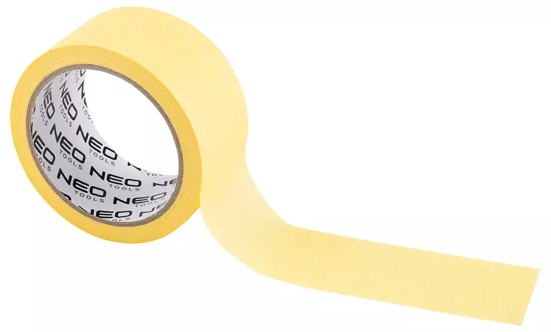 Стрічка малярна Neo Tools, 25мх48мм, жовтийфото