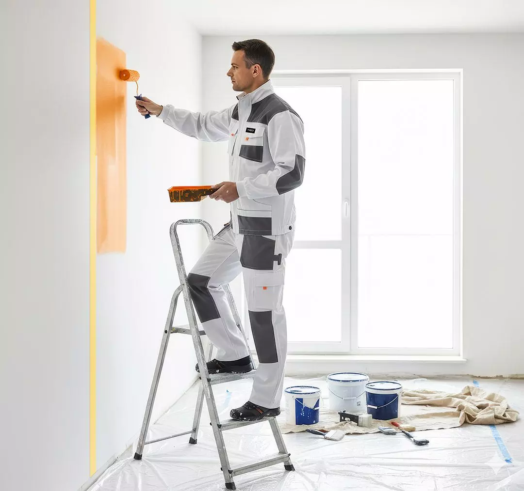 Стрічка малярна Neo Tools, 25мх48мм, жовтийфото