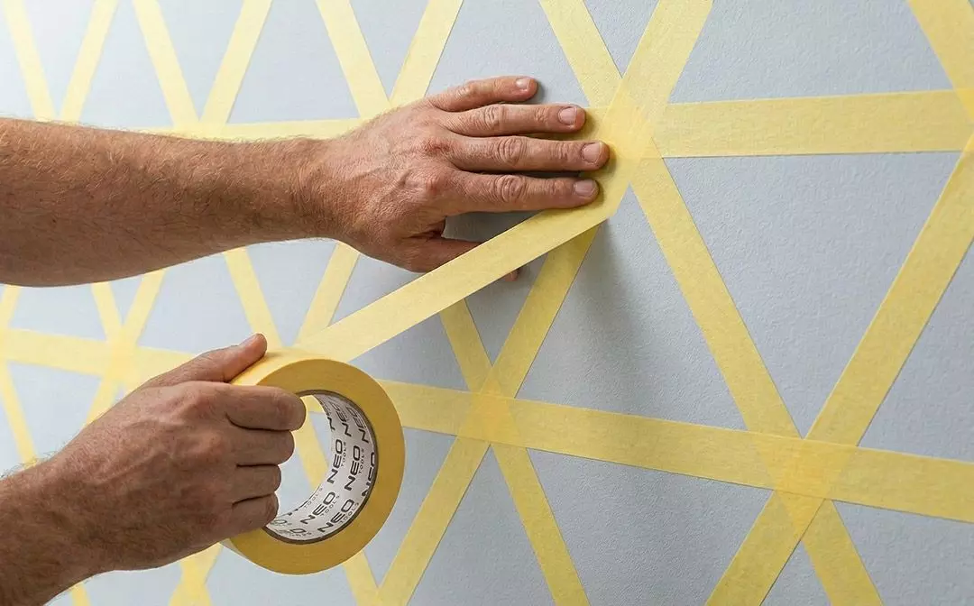 Стрічка малярна Neo Tools, 25мх48мм, жовтийфото