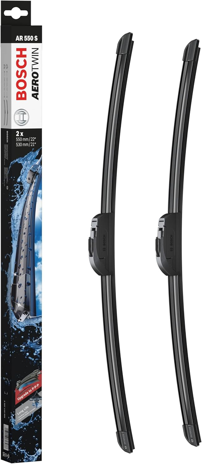 Комплект щеток стеклоочистителя Bosch Aerotwin бескаркасный 550/530мм (3 397 118 906 ) фото 