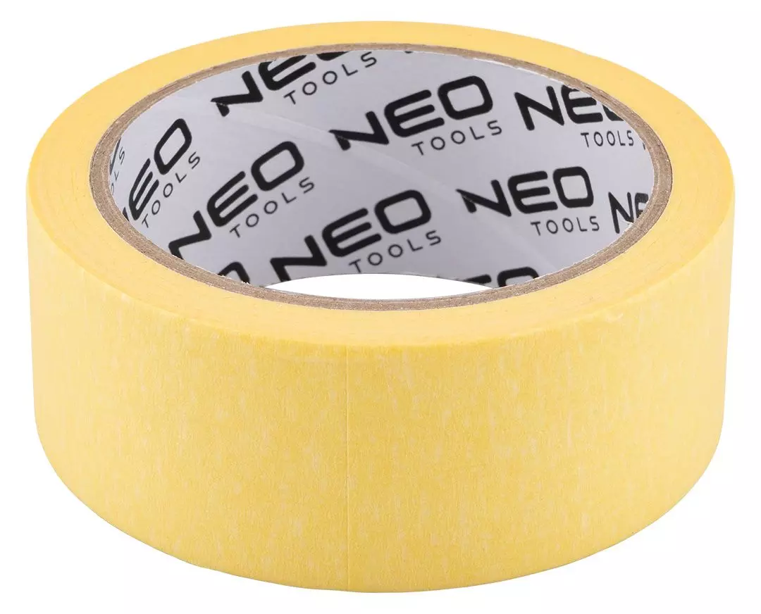 Стрічка малярна Neo Tools, 25мх38мм, жовтийфото